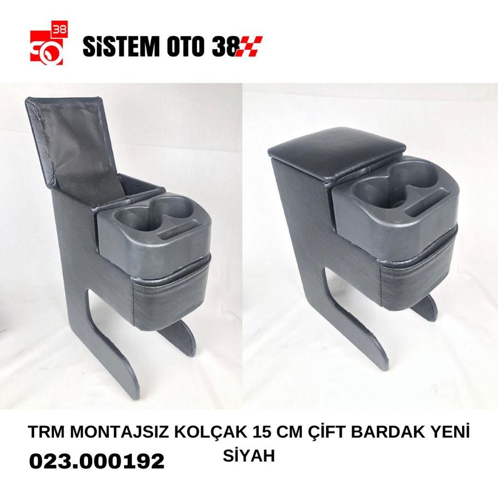 TRM MONTAJSIZ KOLÇAK 15 CM ÇİFT BARDAK YENİ SİYAH | | KOLÇAKLAR