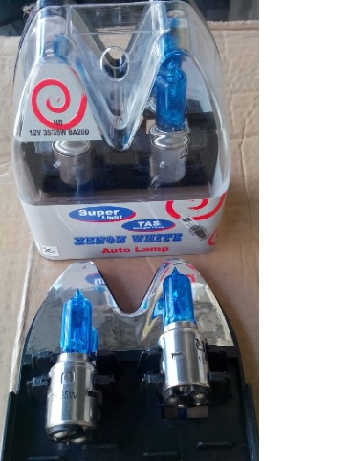 AMPUL (2Lİ) >BOSCH TİP 35/35W HALOGEN BEYAZ 12V>MOTORSİKLET SL3509