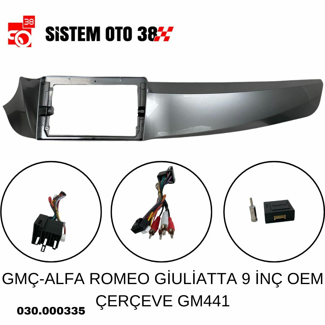 GMÇ-ALFA ROMEO GİULİATTA 9 İNÇ OEM ÇERÇEVE GM441 | | MULTİMEDYALAR