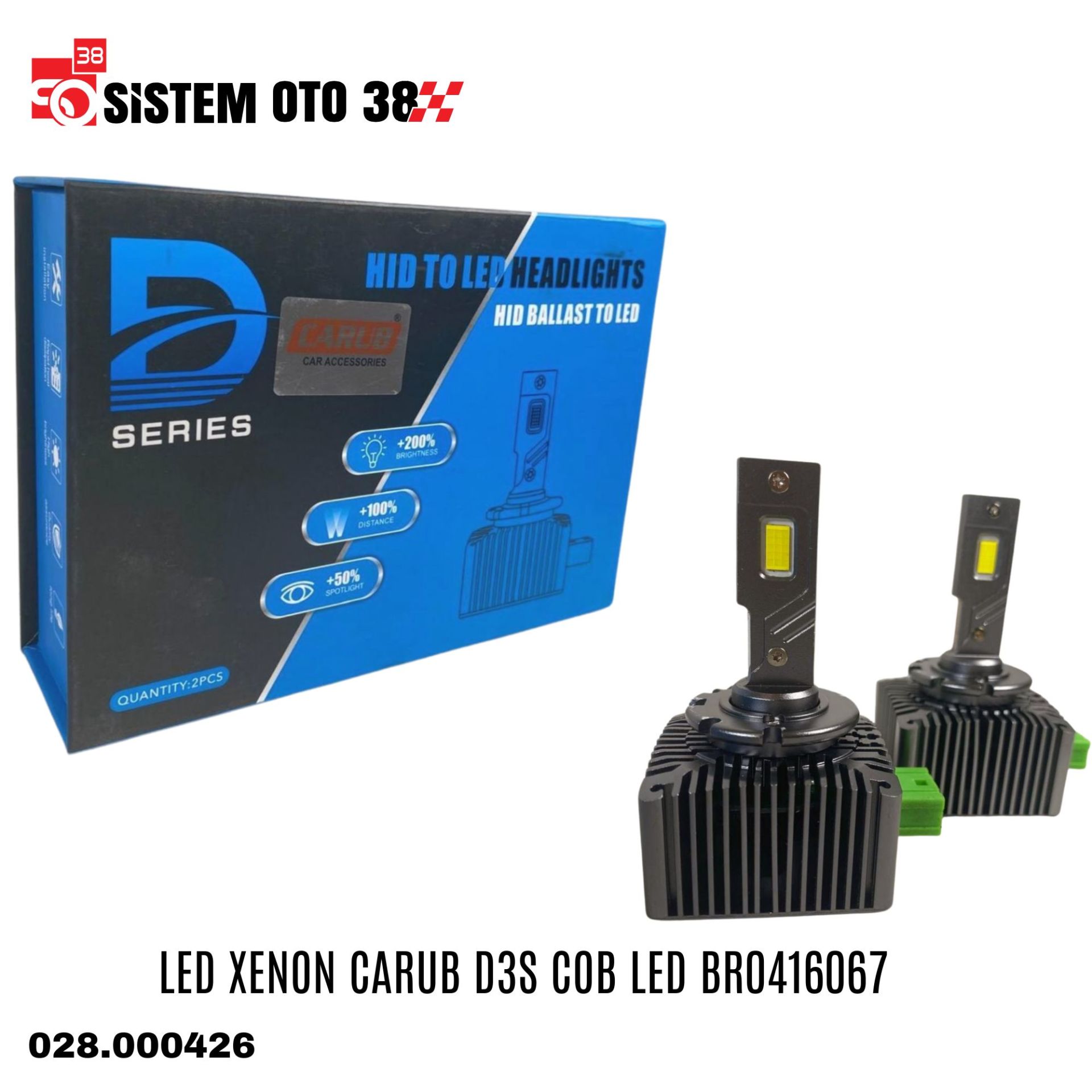 LED XENON CARUB D3S COB LED BR0416067 | | LED XENON