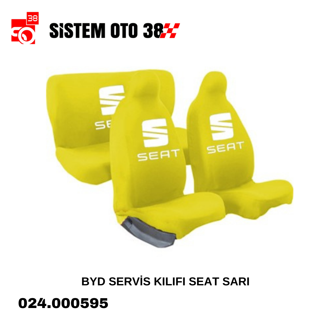 BYD SERVİS KILIFI SEAT SARI | | KOLTUK KILIF VE MİNDER