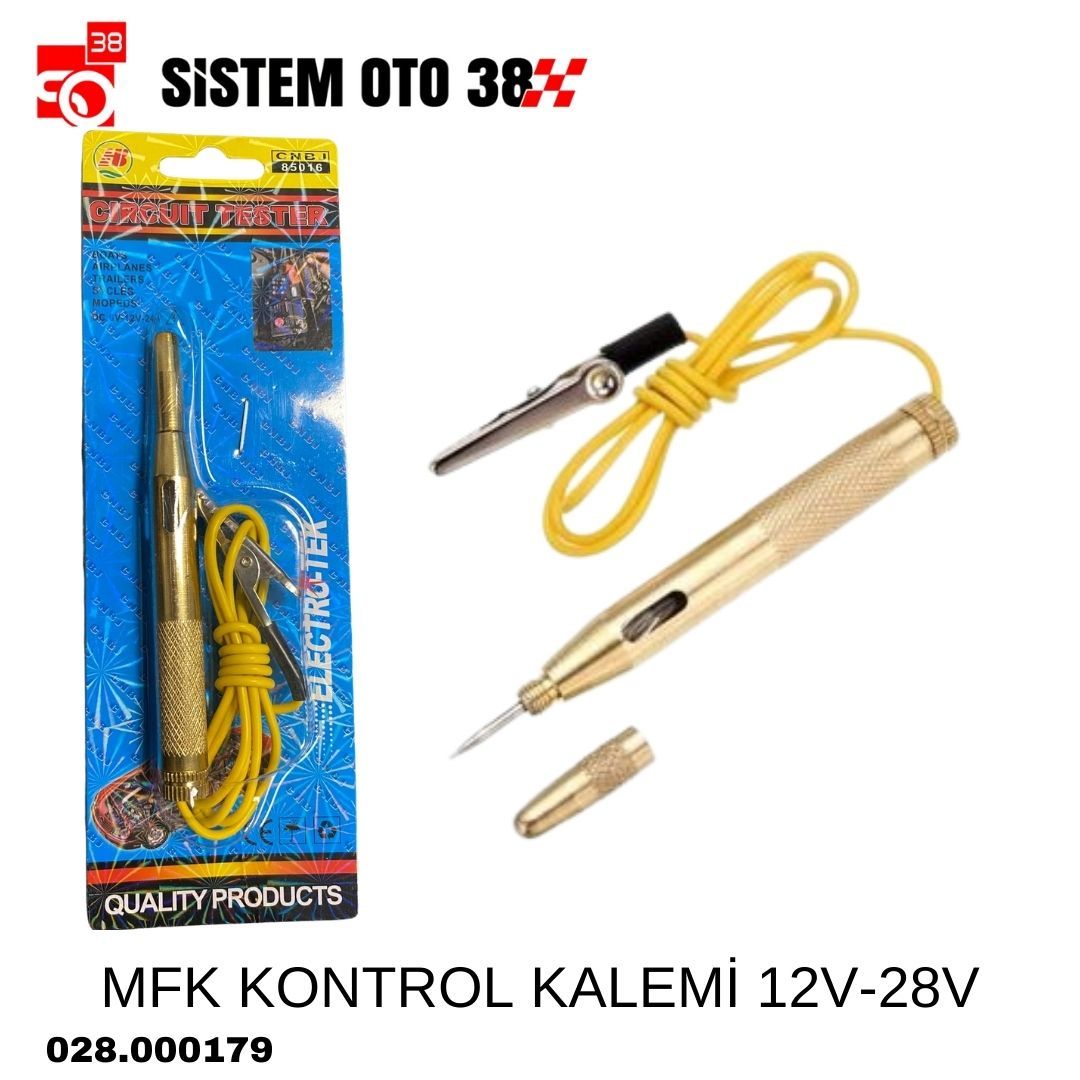 MFK KONTROL KALEMİ 12V-28V | | MUHTELİF ÜRÜNLER