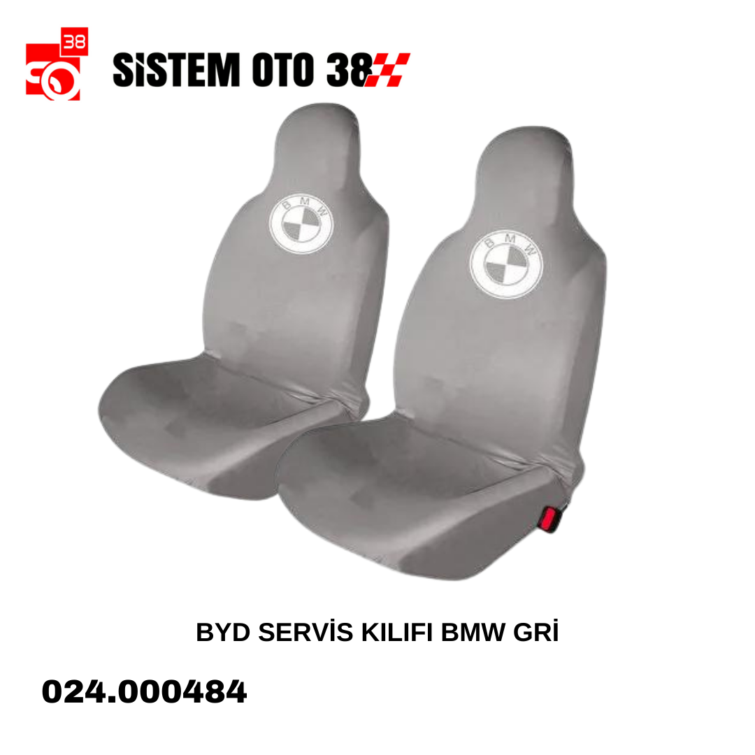 BYD SERVİS KILIFI BMW GRİ | | KOLTUK KILIF VE MİNDER