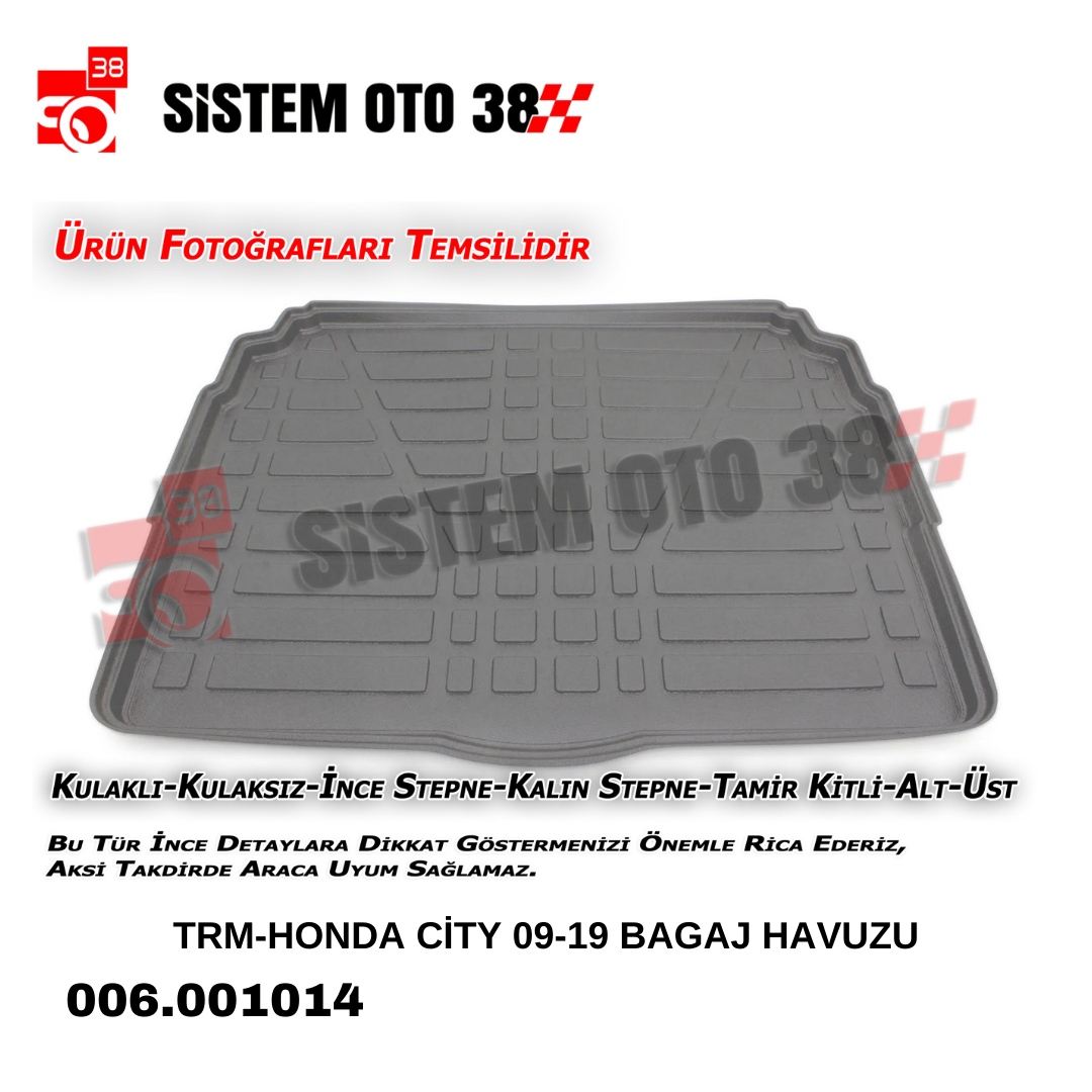 TRM-HONDA CİTY 09-19 BAGAJ HAVUZU | | BAGAJ HAVUZLARI