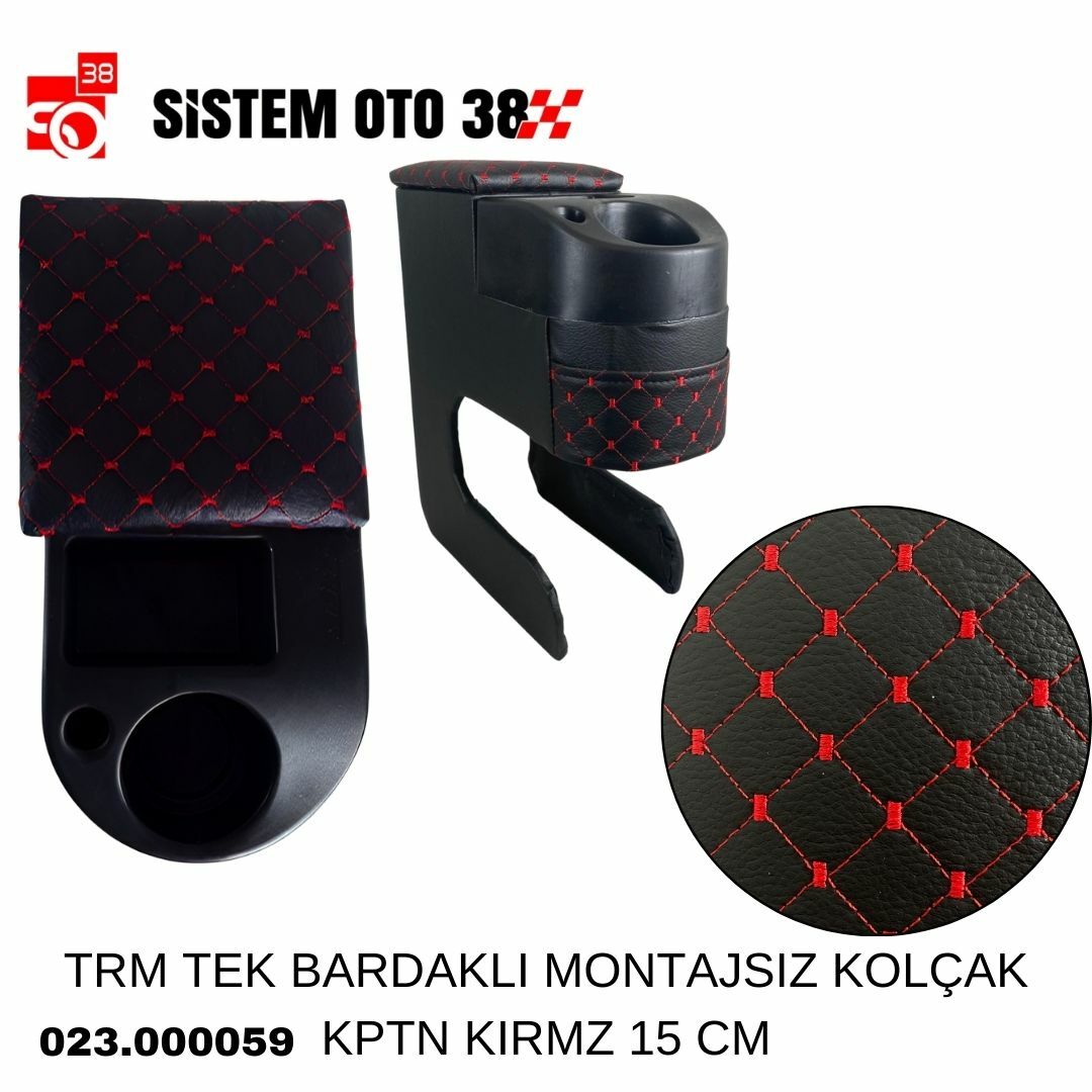 TRM TEK BARDAKLI MONTAJSIZ KOLÇAK KPTN KIRMZ 15 CM | | KOLÇAKLAR