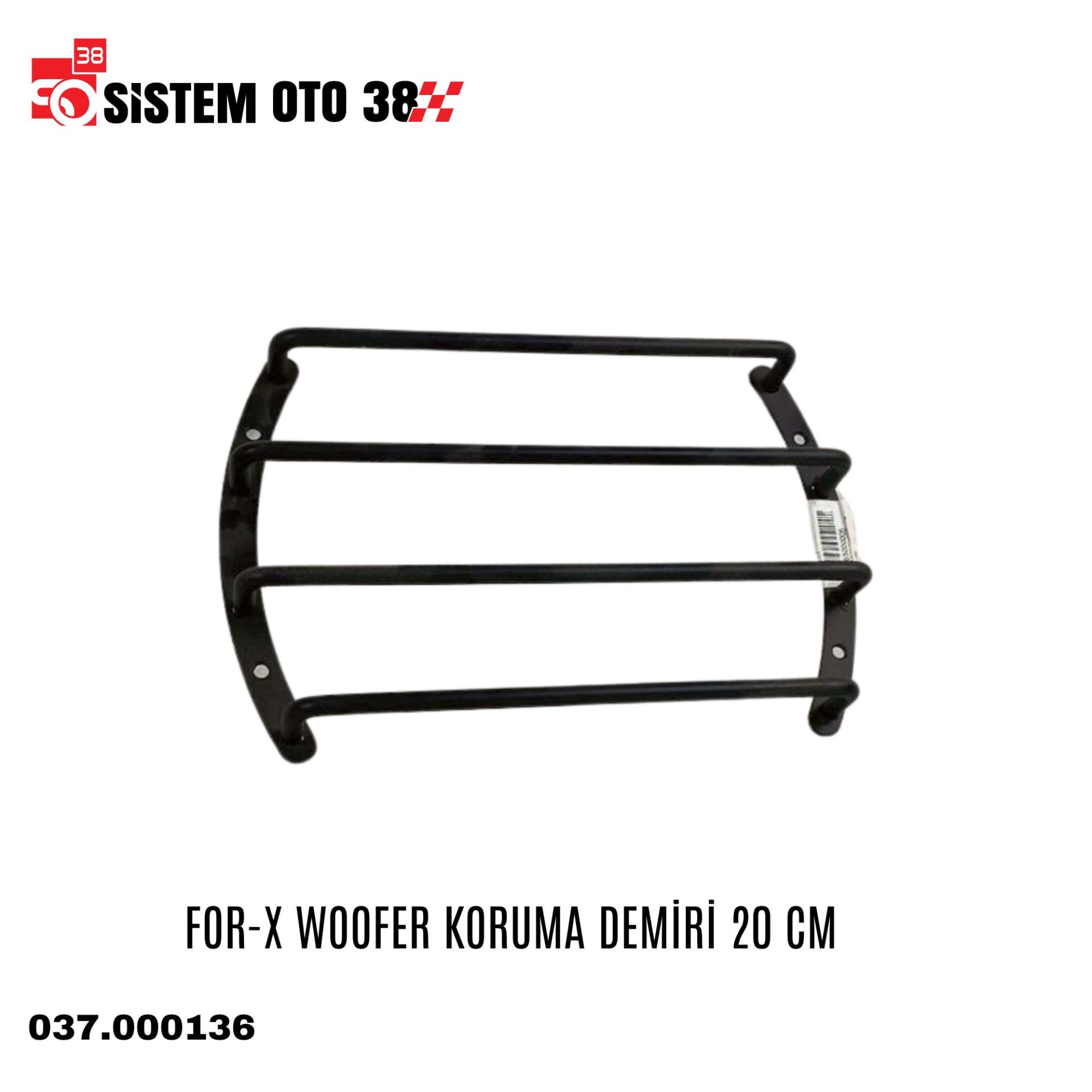 FOR-X WOOFER KORUMA DEMİRİ 20 CM | | SES MONTAJ EKİPMANLARI