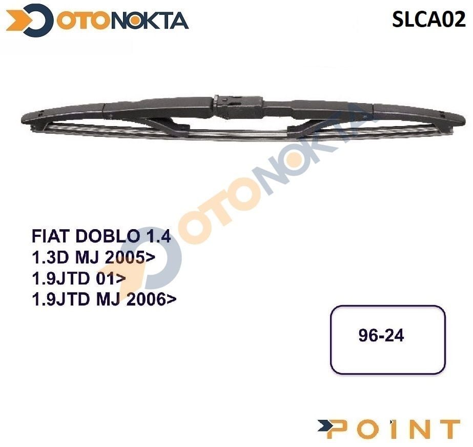SILECEK ARKA DOBLO 1 2001-2010 330MM