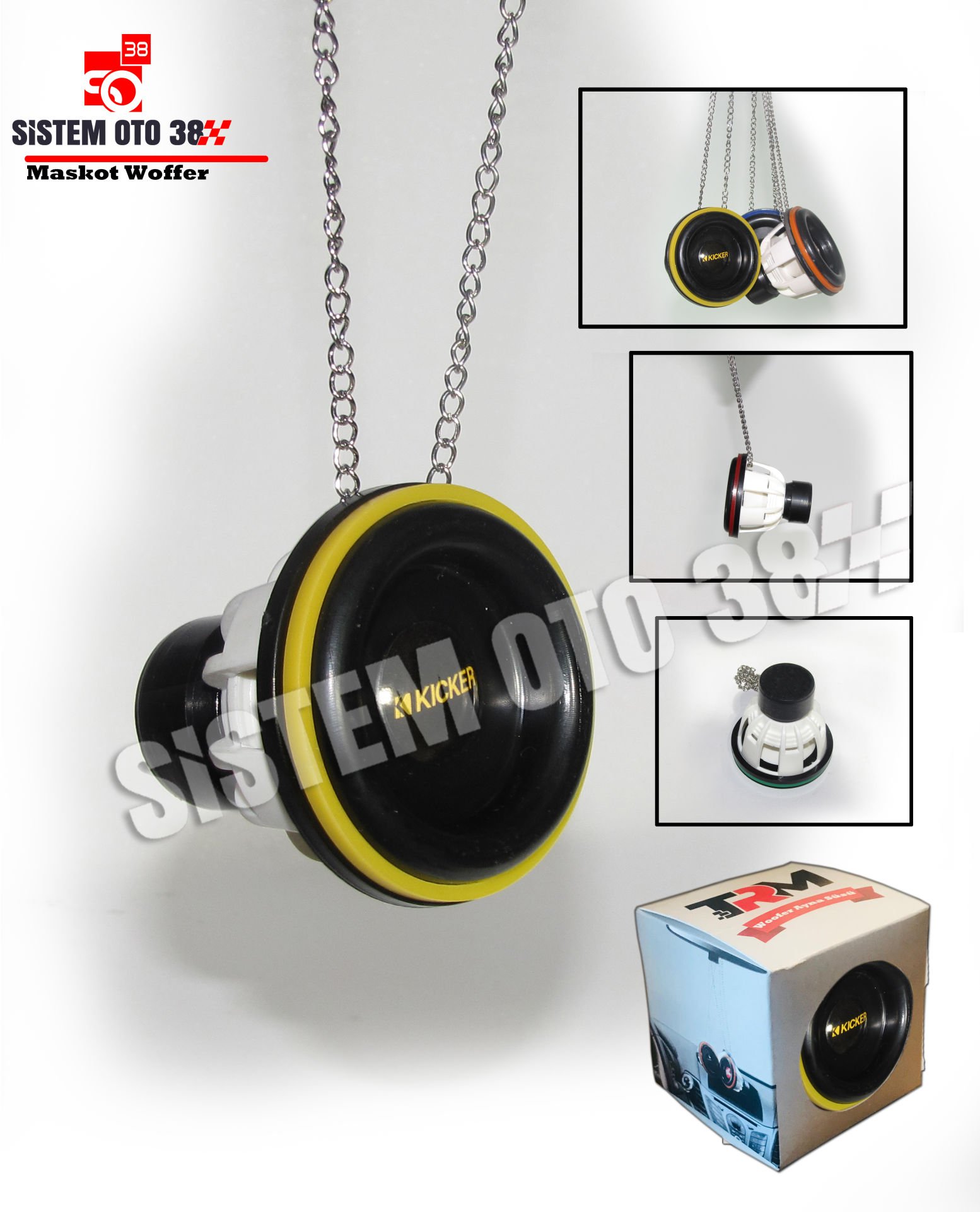 TRM KİCKER MASKOT WOOFER SÜS | | ARAÇ İÇİ AKSESUARLAR