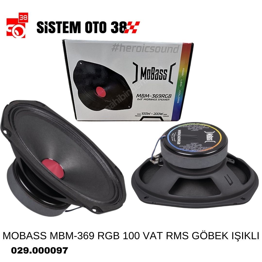 MOBASS MBM-369 RGB 100 VAT RMS GÖBEK IŞIKLI | | MİDRANGELER
