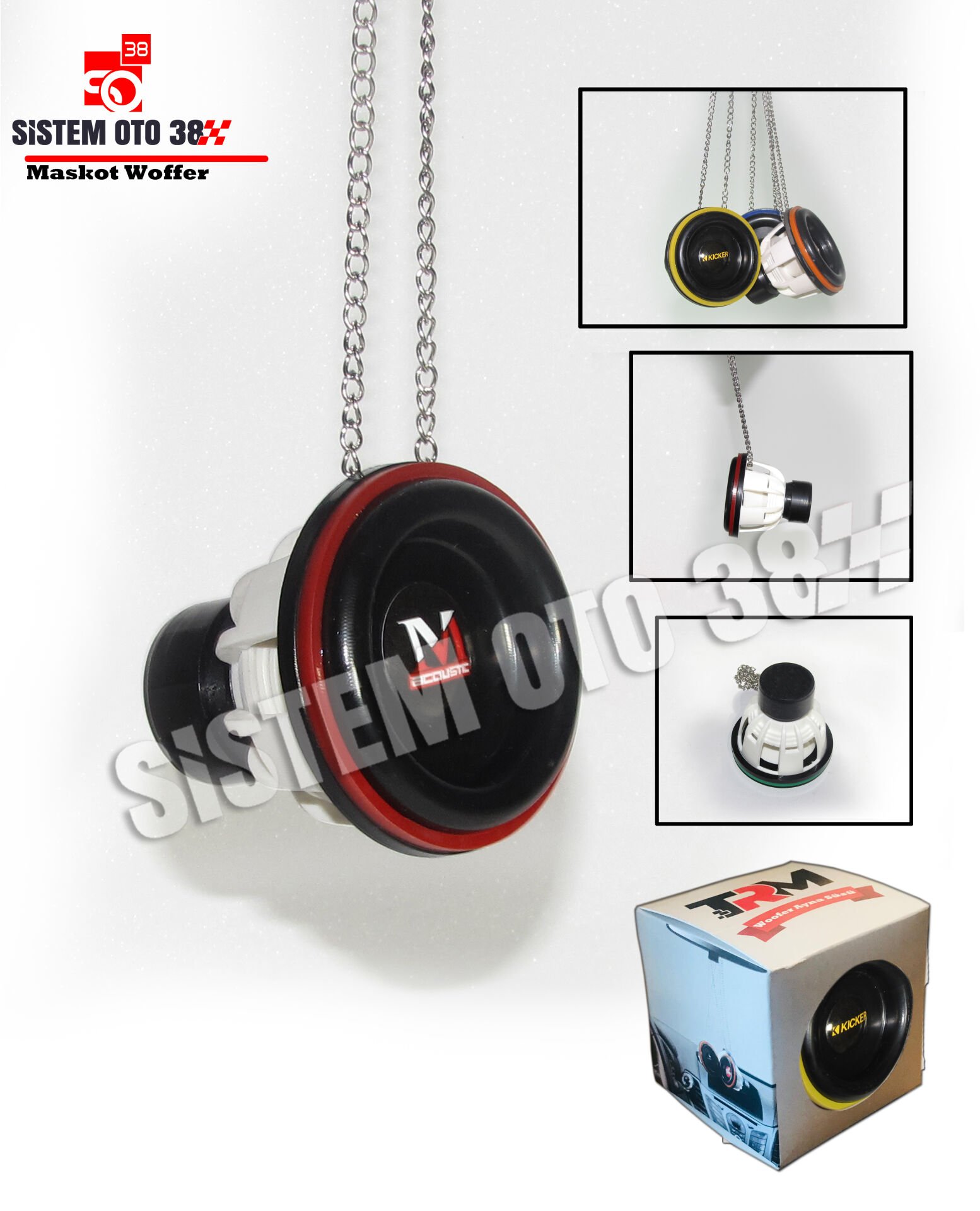 TRM M-ACUSTIC MASKOT WOOFER SÜS | | ARAÇ İÇİ AKSESUARLAR