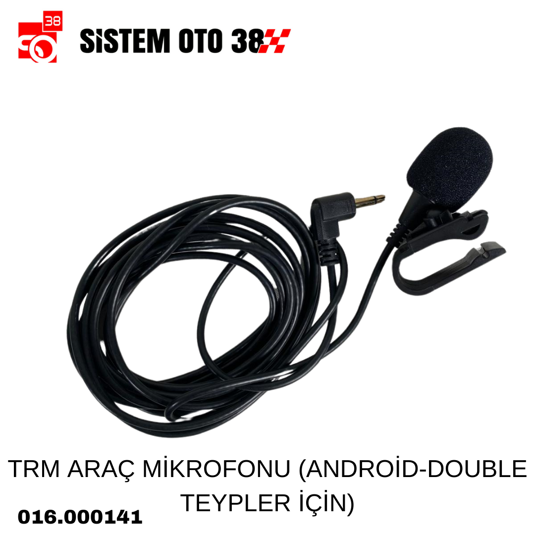 TRM ARAÇ MİKROFONU (ANDROİD-DOUBLE TEYPLER İÇİN) | | GÜVENLİK GRUBU