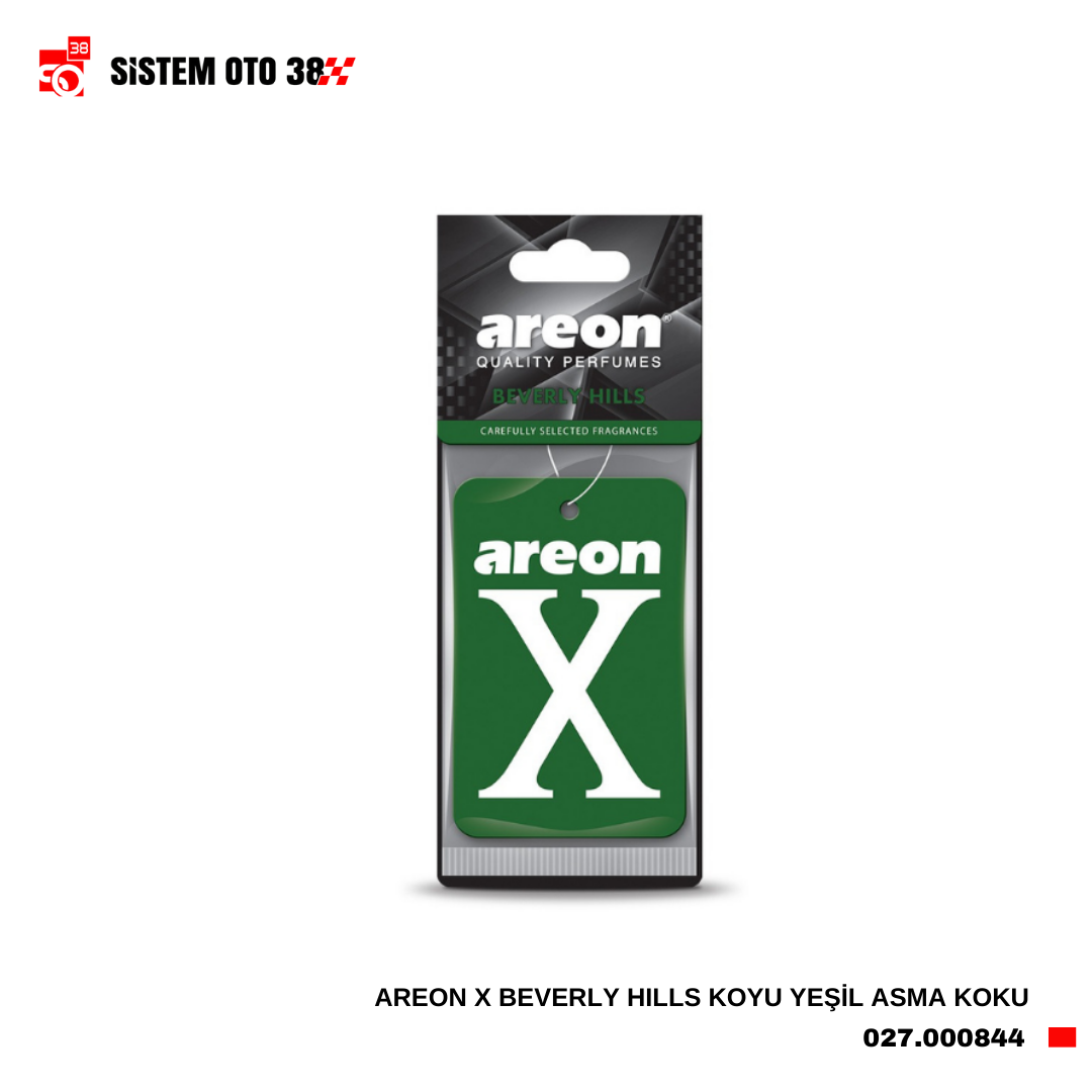 AREON X BEVERLY HILLS KOYU YEŞİL ASMA KOKU | | KOZMETİK GRUBU