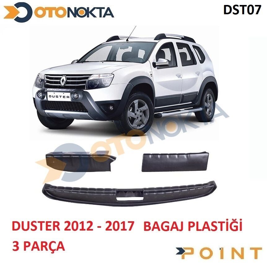 DACIA DUSTER 2012-2017 BAGAJ ICI PLASTIK 3 LU SET