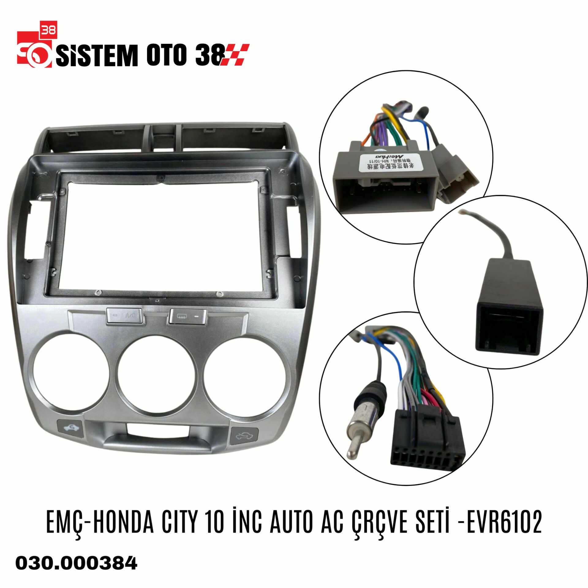 EMÇ-HONDA CITY 10 İNC AUTO AC ÇRÇVE SETİ -EVR6102 | | MULTİMEDYALAR