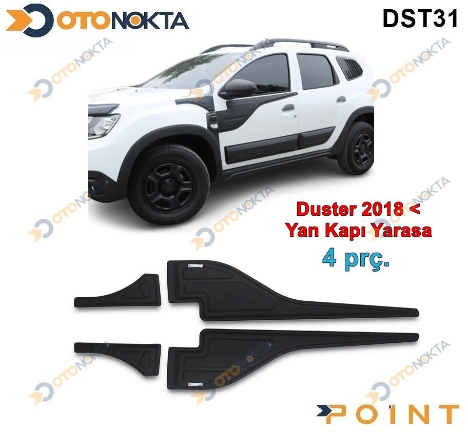 DACIA DUSTER 2018> YAN KAPI YARASA DEKORU4PRC CAPP