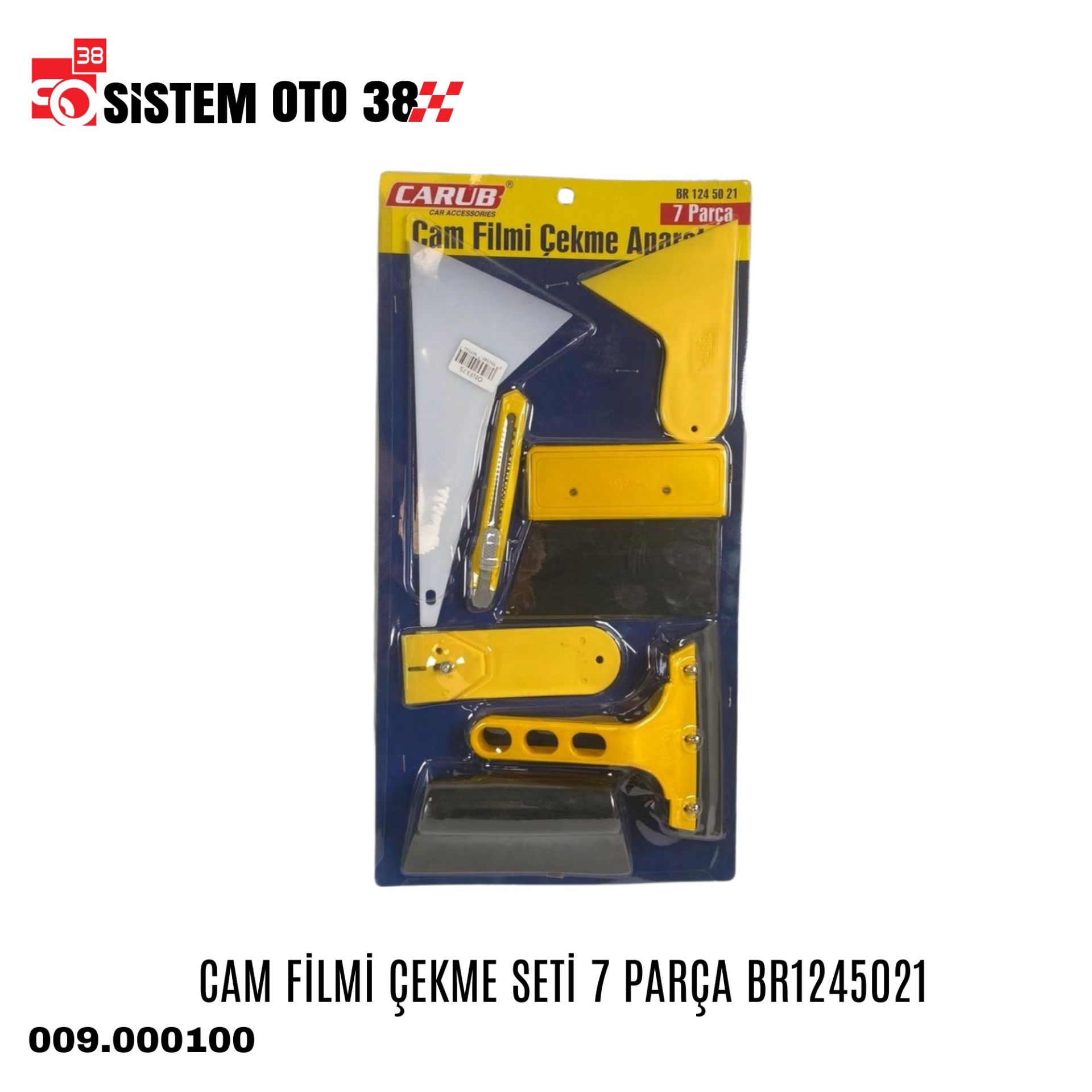 CAM FİLMİ ÇEKME SETİ 7 PARÇA BR1245021 | | CAM FİLMİ UYG.APARATLARI