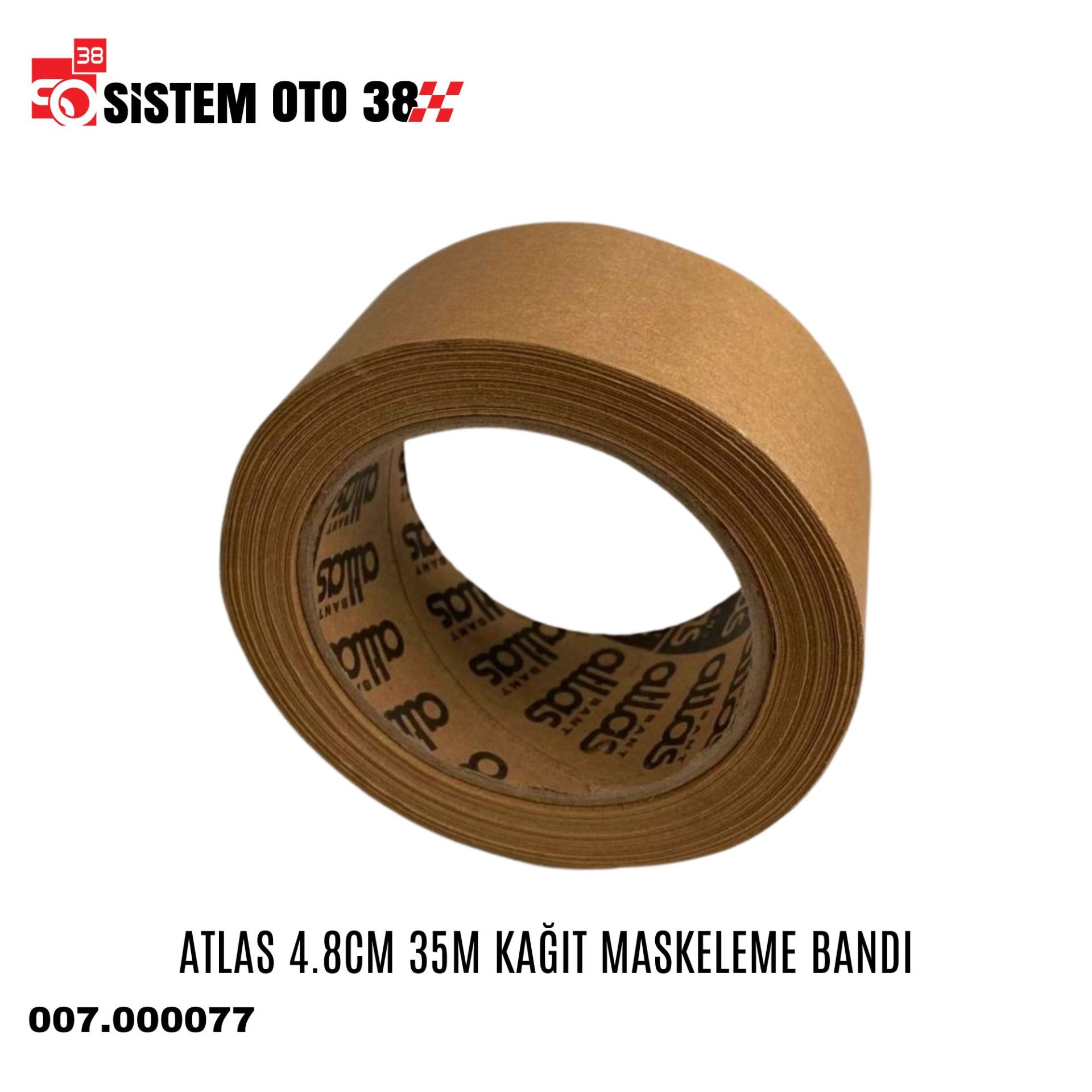 ATLAS 4.8CM 35M KAĞIT MASKELEME BANDI | | BANTLAR VE YAPIŞTIRICILA