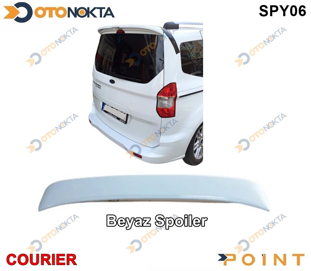 SPOYLER ANATOMIK ASTARLI TICARI COURIER BEYAZ