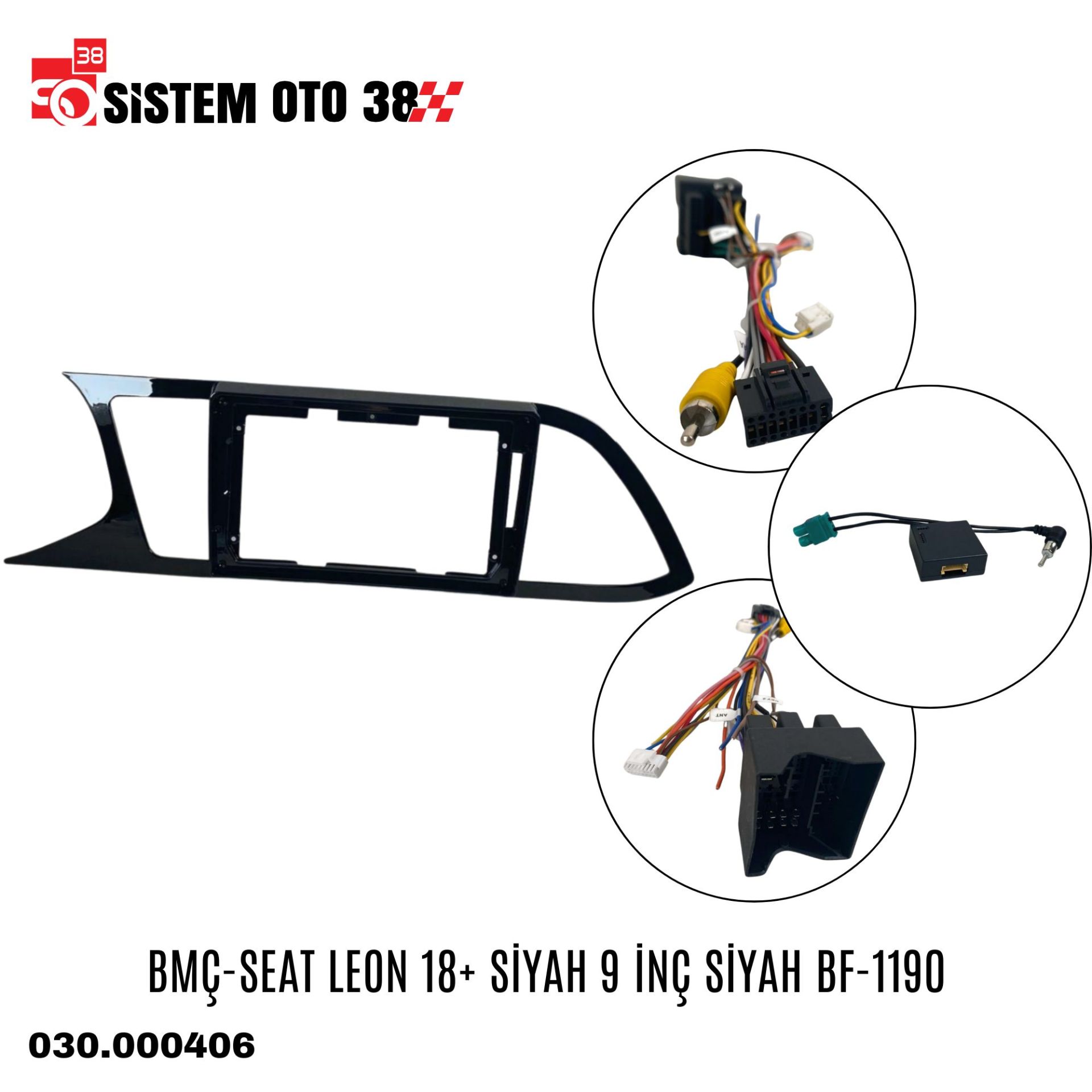 BMÇ-SEAT LEON 13/ 18+ SİYAH 9 İNÇ SİYAH BF-1190 | | MULTİMEDYALAR