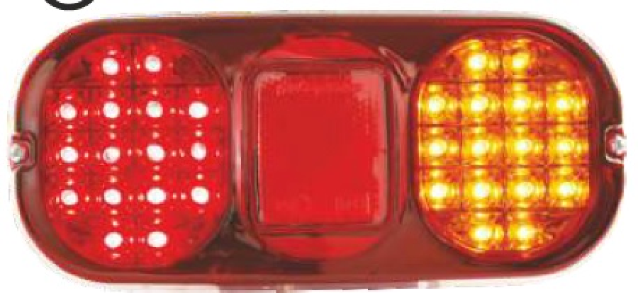 LED İŞ MAKİNASI STOP LAMBASI KABLOLU 12V