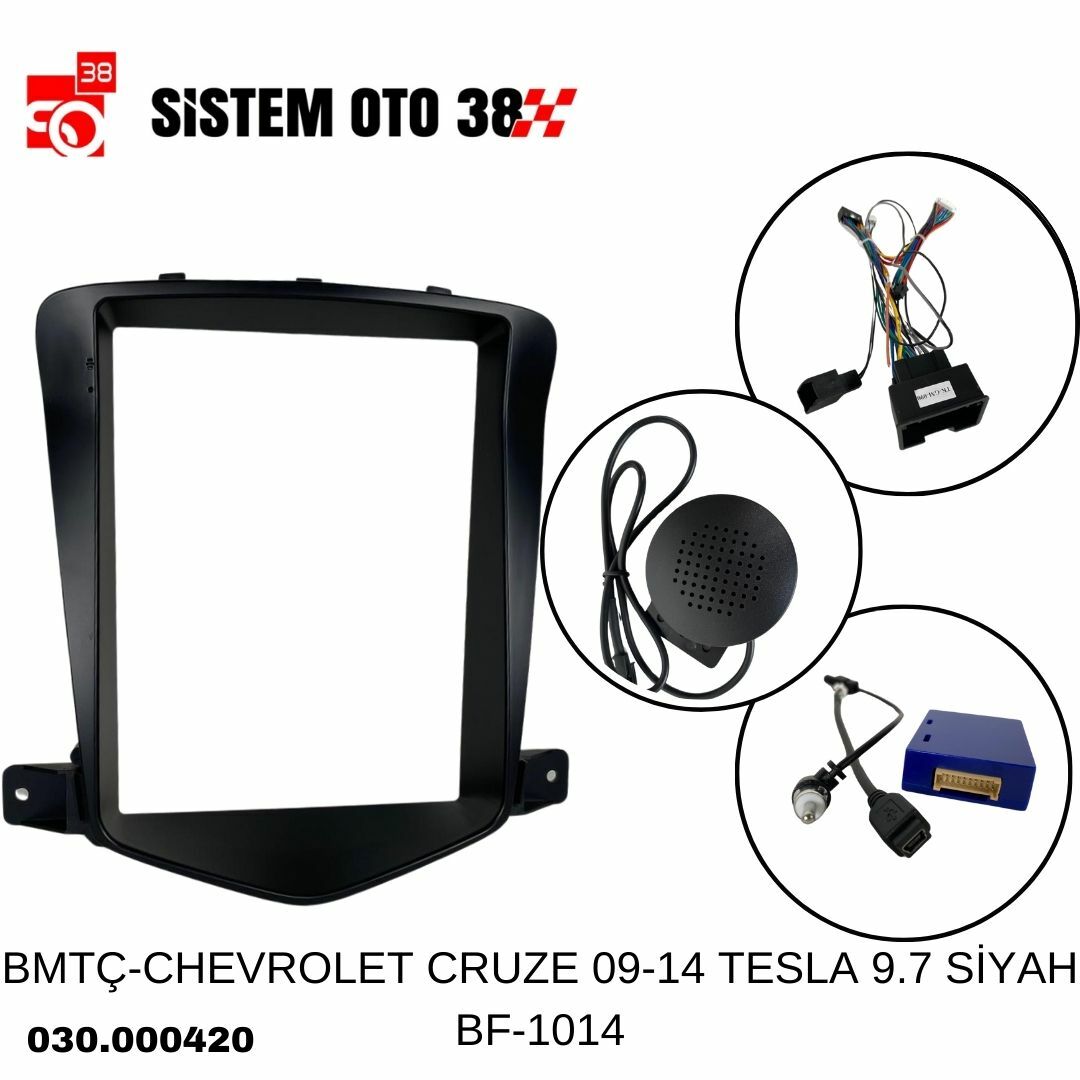 BMTÇ-CHEVROLET CRUZE 09-14 TESLA 9.7 SİYAH BF-1014 | | MULTİMEDYALAR