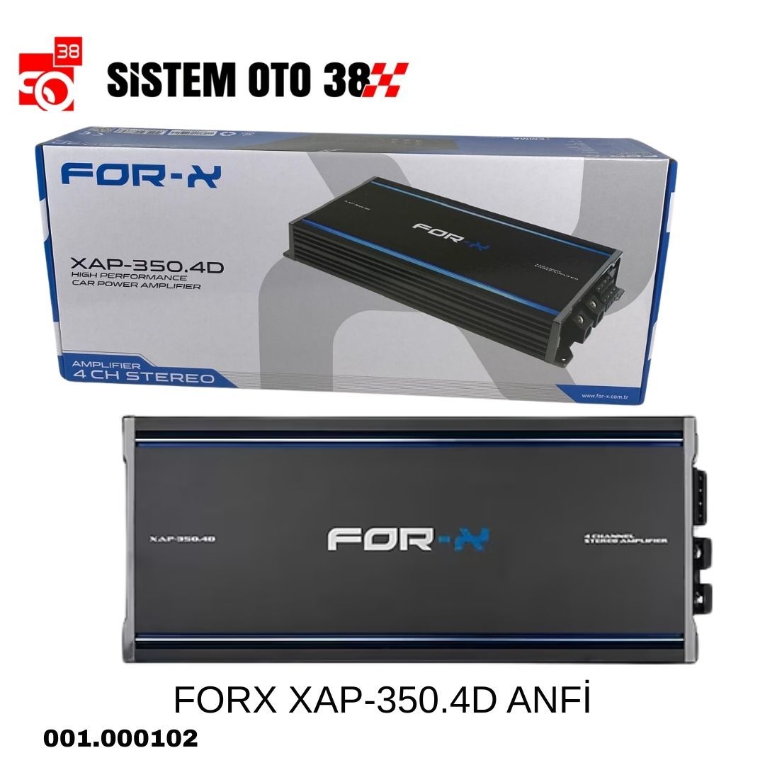 FORX XAP-350.4D ANFİ | | ANFİLER