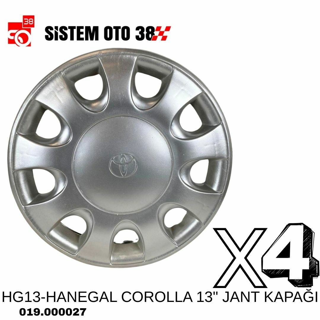 HG13-HANEGAL COROLLA 13'' JANT KAPAĞI | | JANT KAPAKLARI