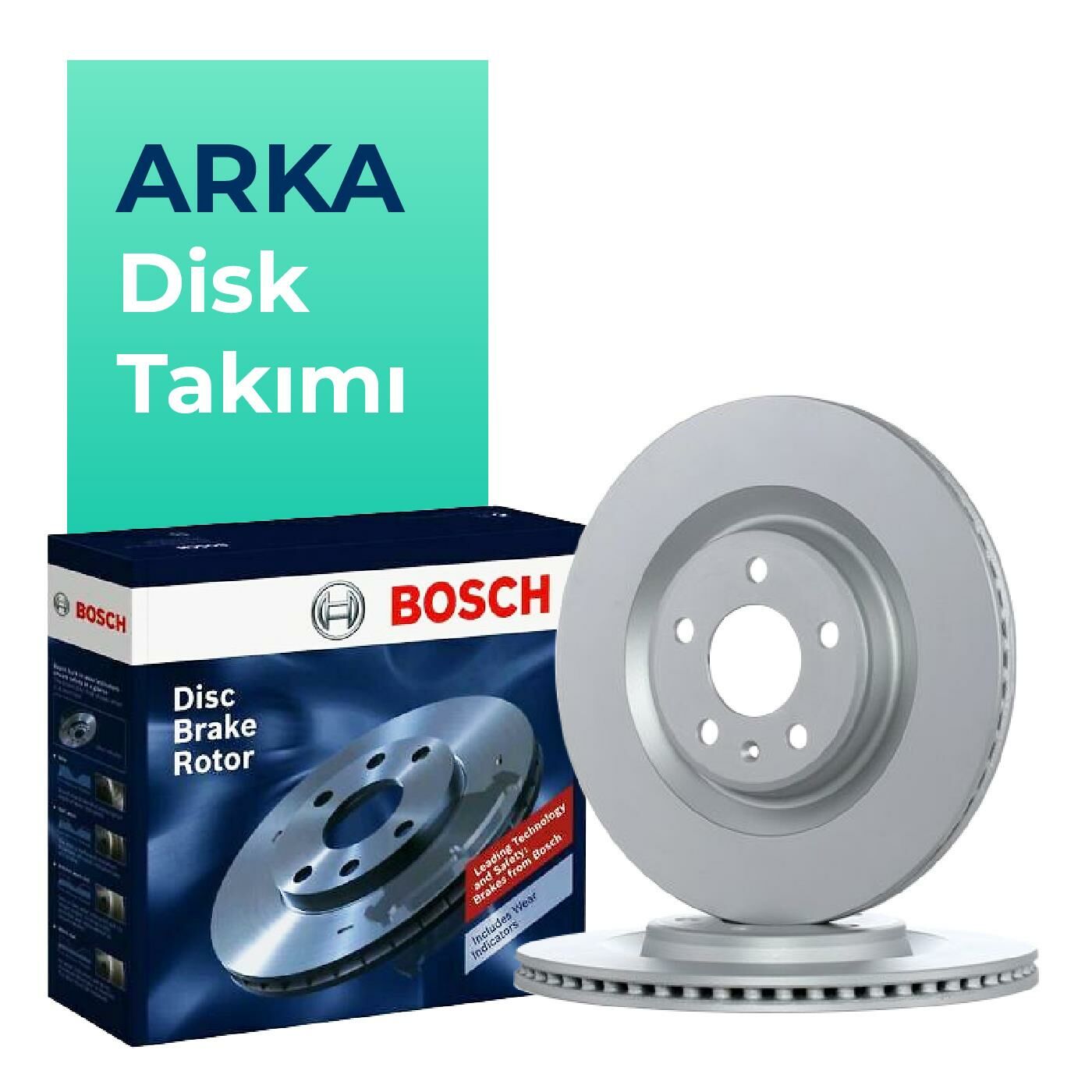 BOSCH VW Transporter Arka Disk Takımı (2009-2015)
