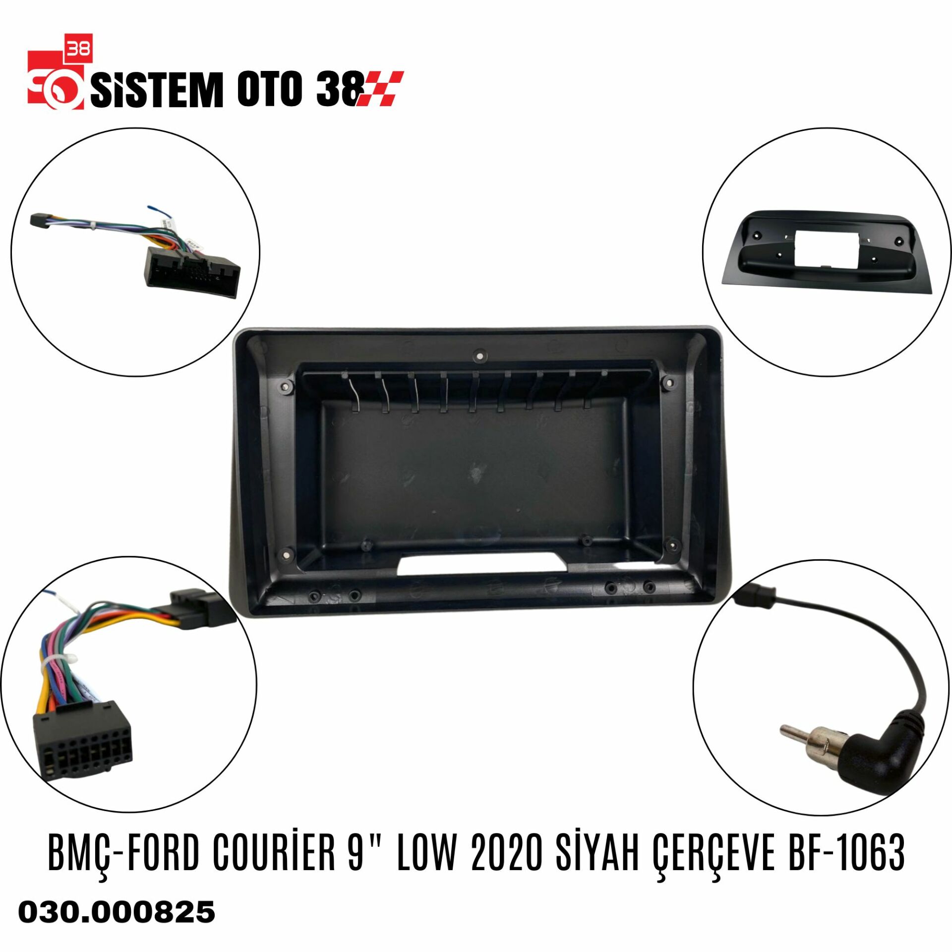 BMÇ-FORD COURİER 9'' LOW 20- SİYAH ÇERÇEVE BF-1063 | | MULTİMEDYALAR