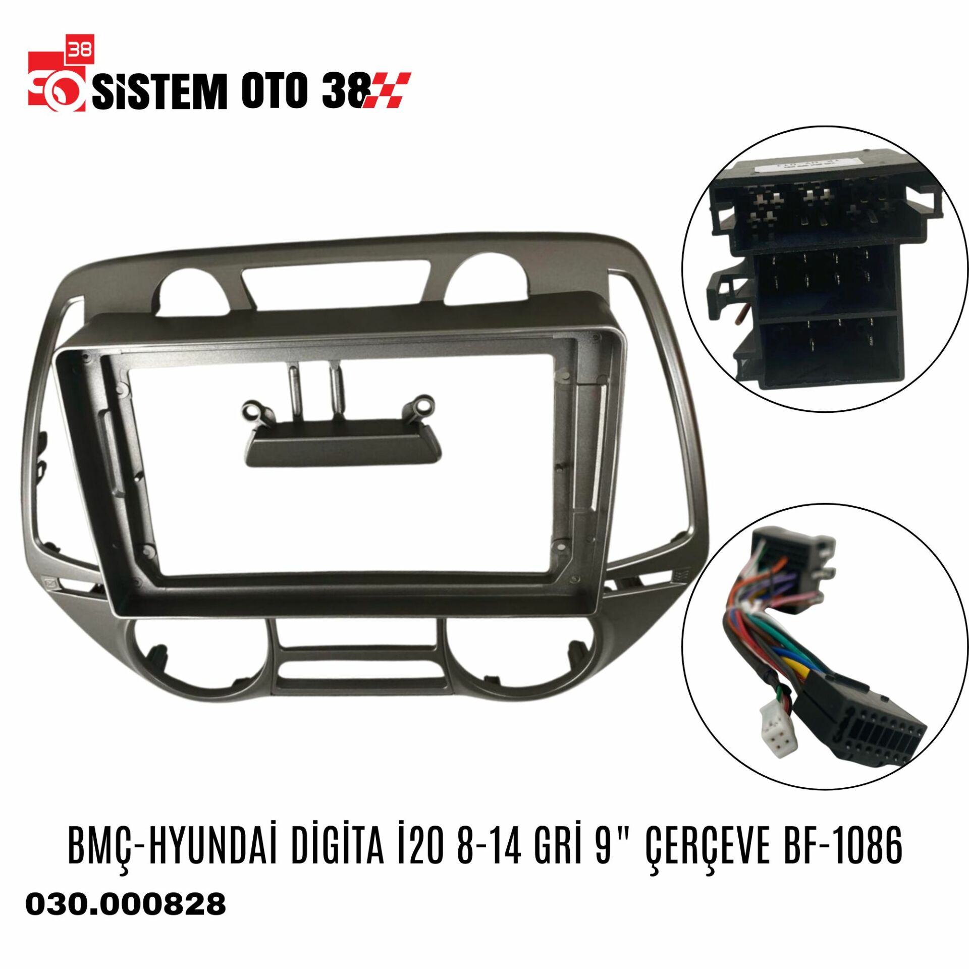 BMÇ-HYUNDAİ DİGİTA İ20 8-14 GRİ 9'' ÇERÇEVE BF-1086 | | MULTİMEDYALAR