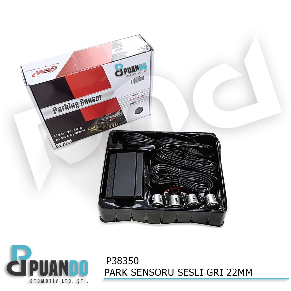 PARK SENSORU SESLI GRI 22MM