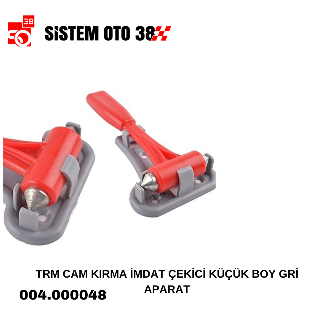 TRM CAM KIRMA İMDAT ÇEKİCİ KÜÇÜK BOY GRİ APARAT | | ARAÇ İÇİ AKSESUARLAR