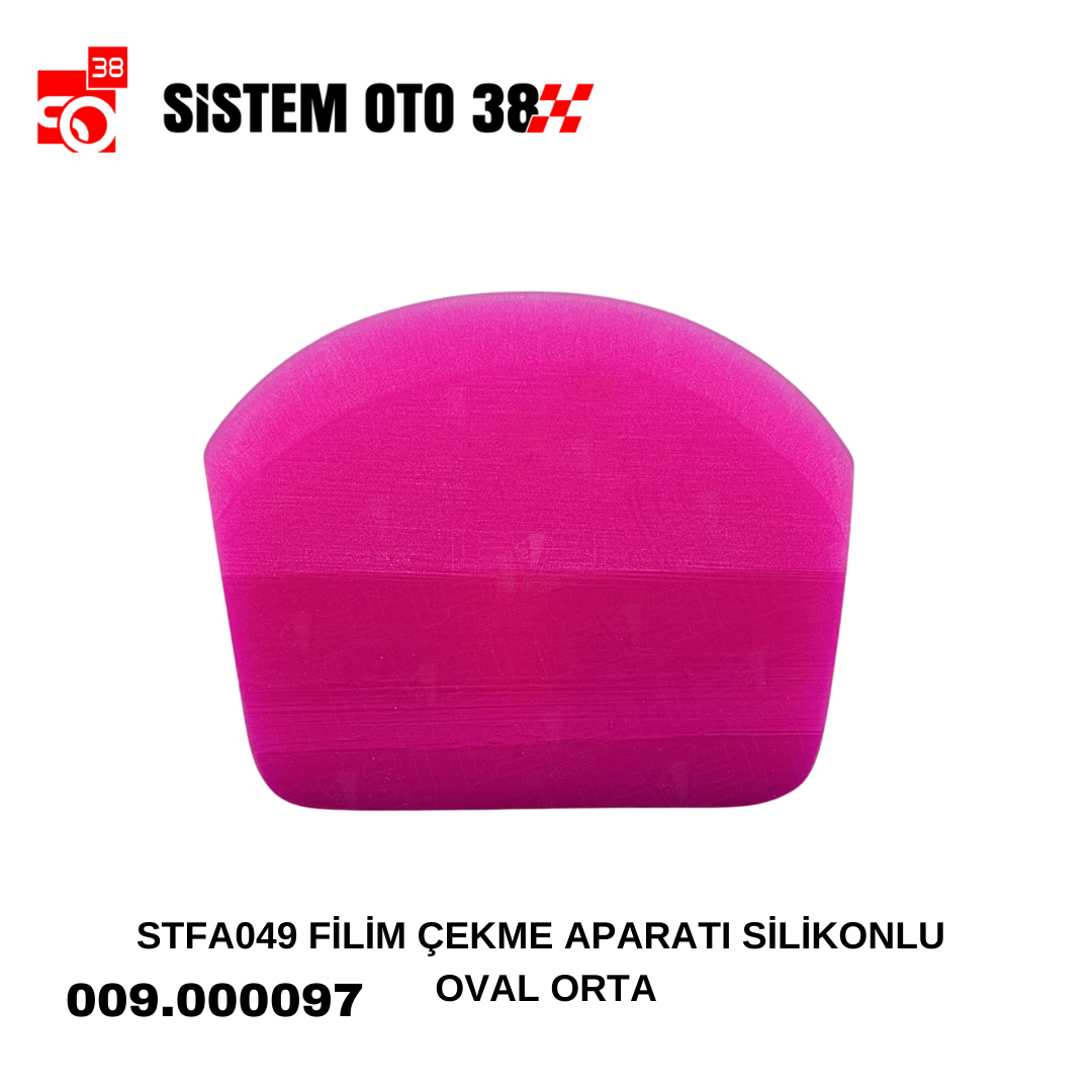 STFA049 FİLİM ÇEKME APARATI SİLİKONLU OVAL ORTA | | CAM FİLMİ UYG.APARATLARI