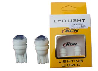 LED AMPUL 12V T10 2 COB LED BEYAZ | KGN