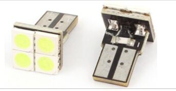 LED AMPUL 12V T10 4 LED 5050 MAVİ | KGN