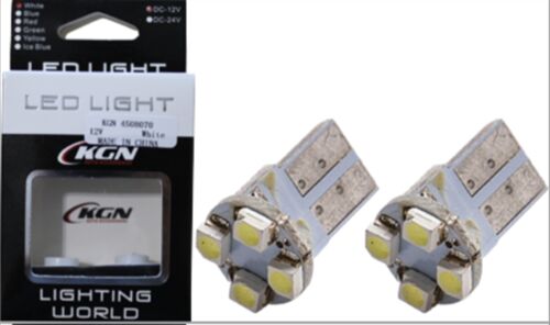 LED AMPÜL 12V DİPSİZ T10 4 LED MAVİ | KGN
