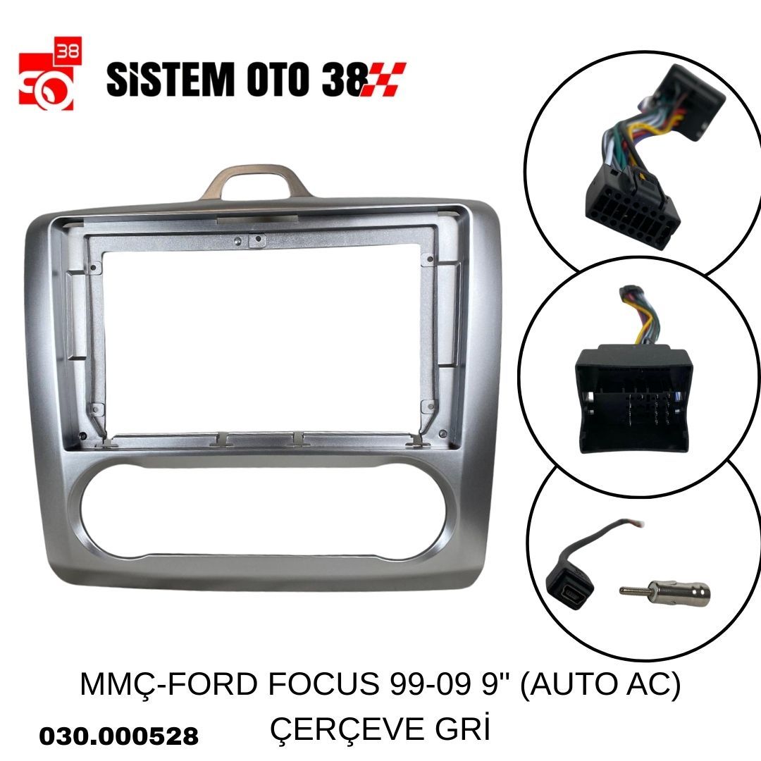 MMÇ-FORD FOCUS 99-09 9'' (AUTO AC) ÇERÇEVE GRİ | | MULTİMEDYALAR