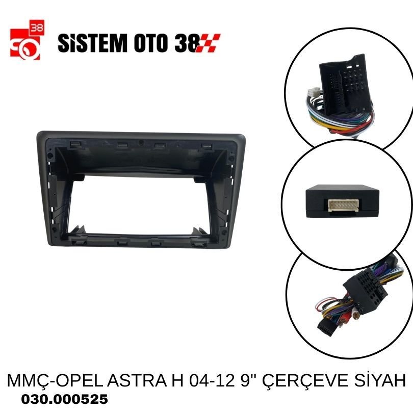 MMÇ-OPEL ASTRA H 04-12 9'' ÇERÇEVE SİYAH | | MULTİMEDYALAR