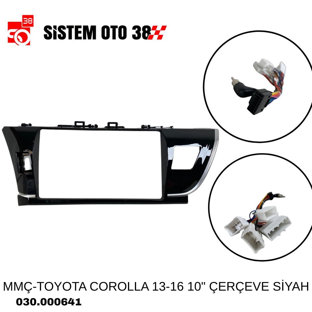 MMÇ-TOYOTA COROLLA 13-16 10'' ÇERÇEVE SİYAH | | MULTİMEDYALAR