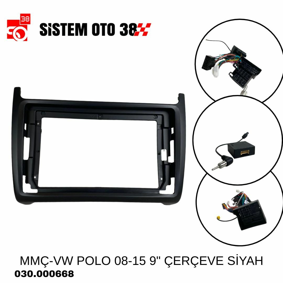 MMÇ-VW POLO 08-15 9'' ÇERÇEVE SİYAH | | MULTİMEDYALAR