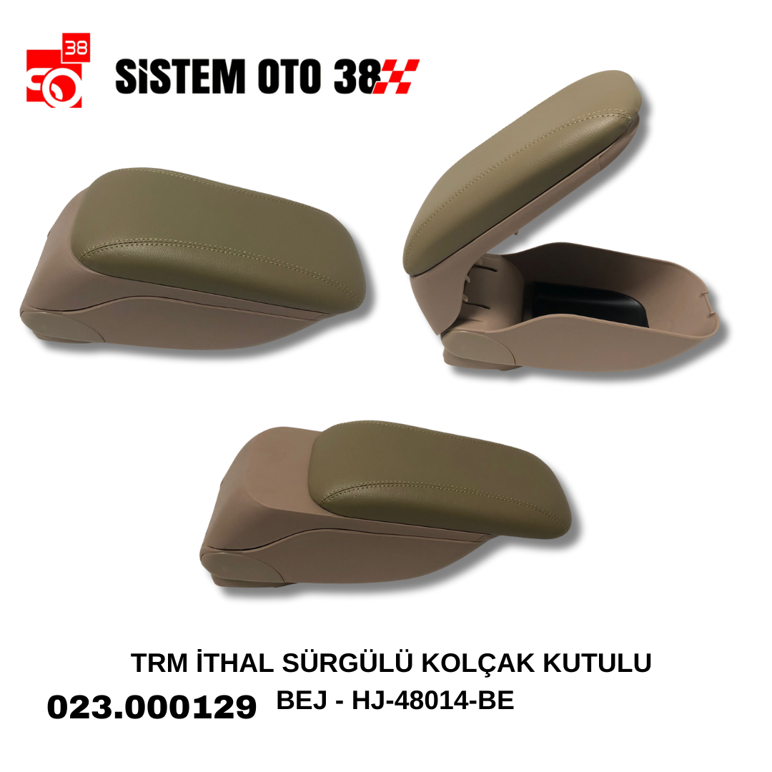 TRM İTHAL SÜRGÜLÜ KOLÇAK KUTULU BEJ - HJ-48014-BE | | KOLÇAKLAR