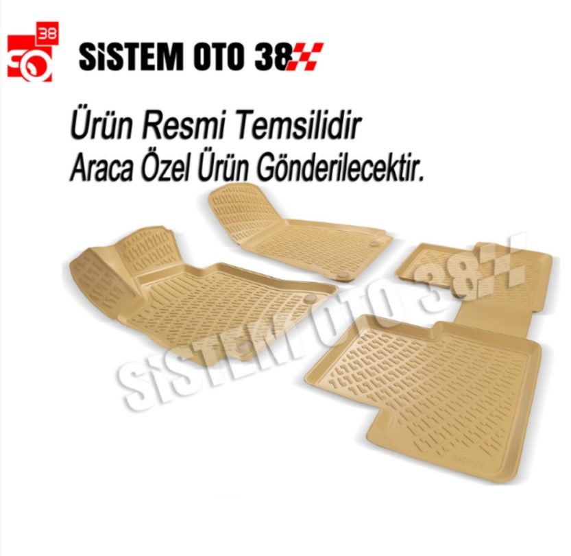 RZL3D-MERCEDES S W222 KASA 3D BEJ PASPAS | | 3D PASPASLAR