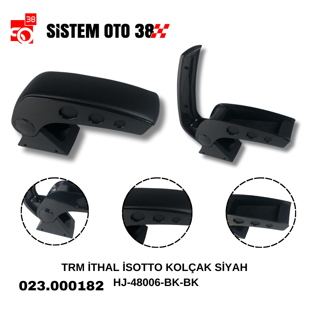 TRM İTHAL İSOTTO KOLÇAK SİYAH HJ-48006-BK-BK | | KOLÇAKLAR