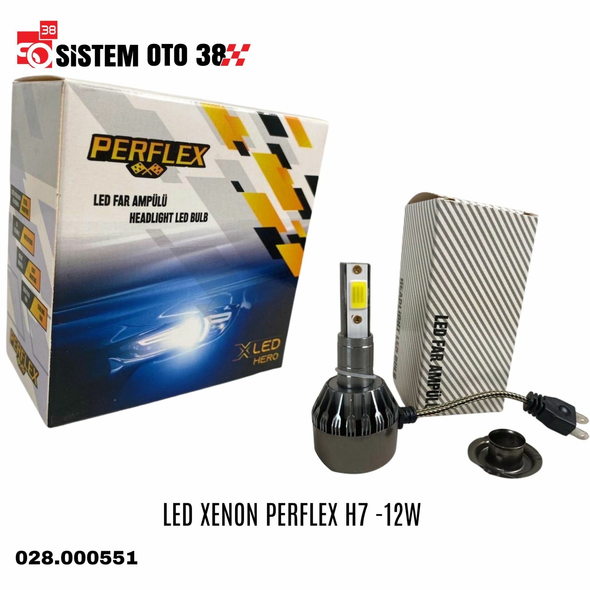 LED XENON PERFLEX H7 -12W | | LED XENON