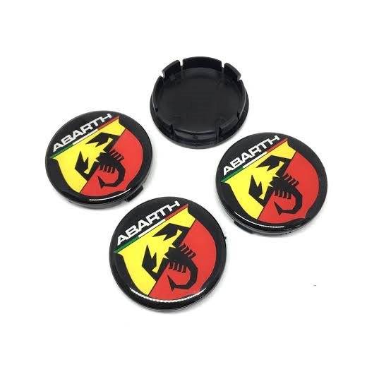 JANT GÖBEĞİ 58*55 4LÜ PAKET ABARTH 3 RENK | AUTOMARS
