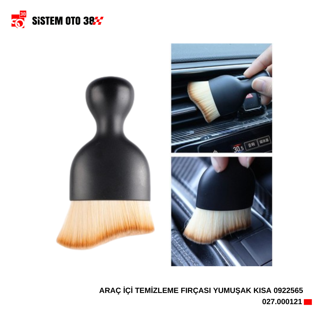 ARAÇ İÇİ TEMİZLEME FIRÇASI YUMUŞAK KISA 0922565 | | KOZMETİK GRUBU