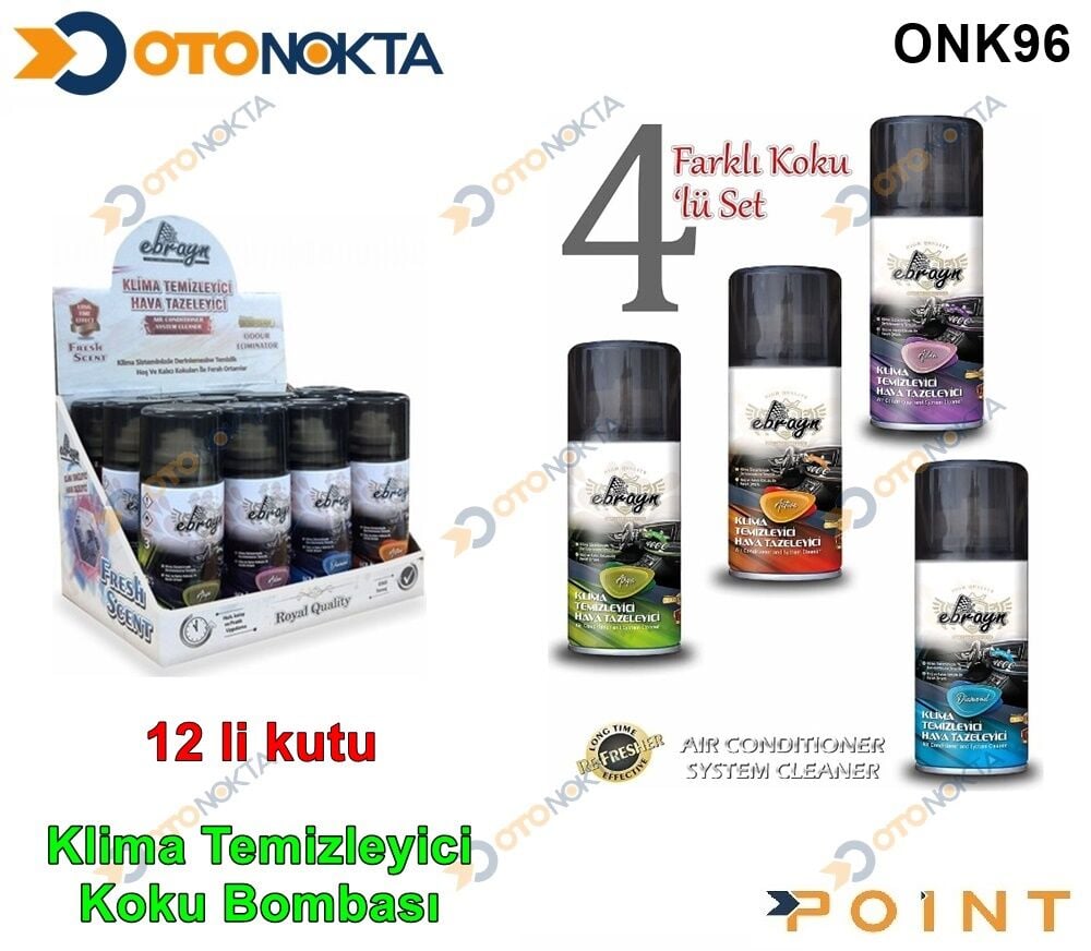KOKU AEROSOL KOKU BOMBASI KLIMA TEMIZLEYICI EBRAYN