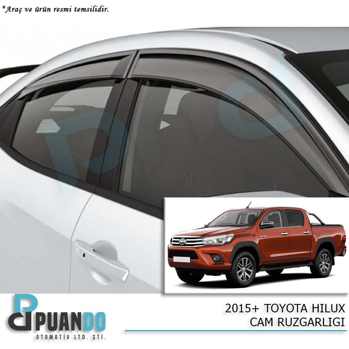 2015+ TOYOTA HILUX CAM RUZGARLIGI