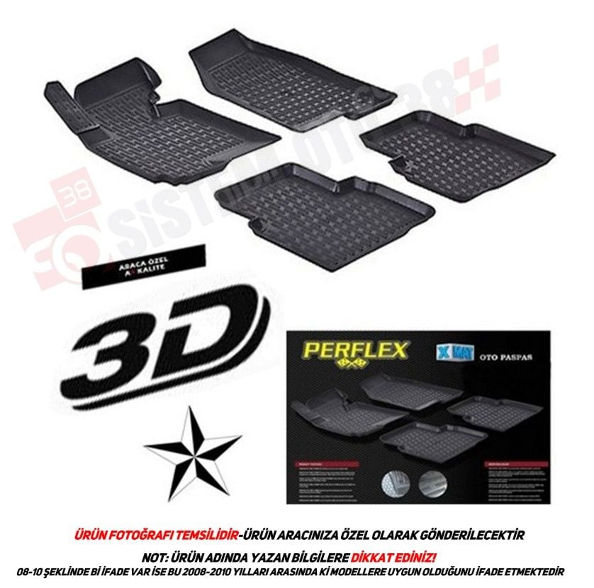 PRF3D-AUDİ A5 08-15 3D PASPAS SİYAH X-MAT | | 3D PASPASLAR