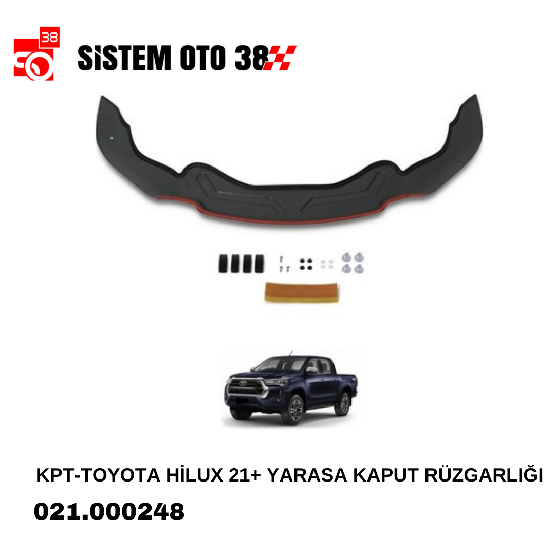 KPT-TOYOTA HİLUX 21+ YARASA KAPUT RÜZGARLIĞI | | KAPUT RÜZGARLIKLARI